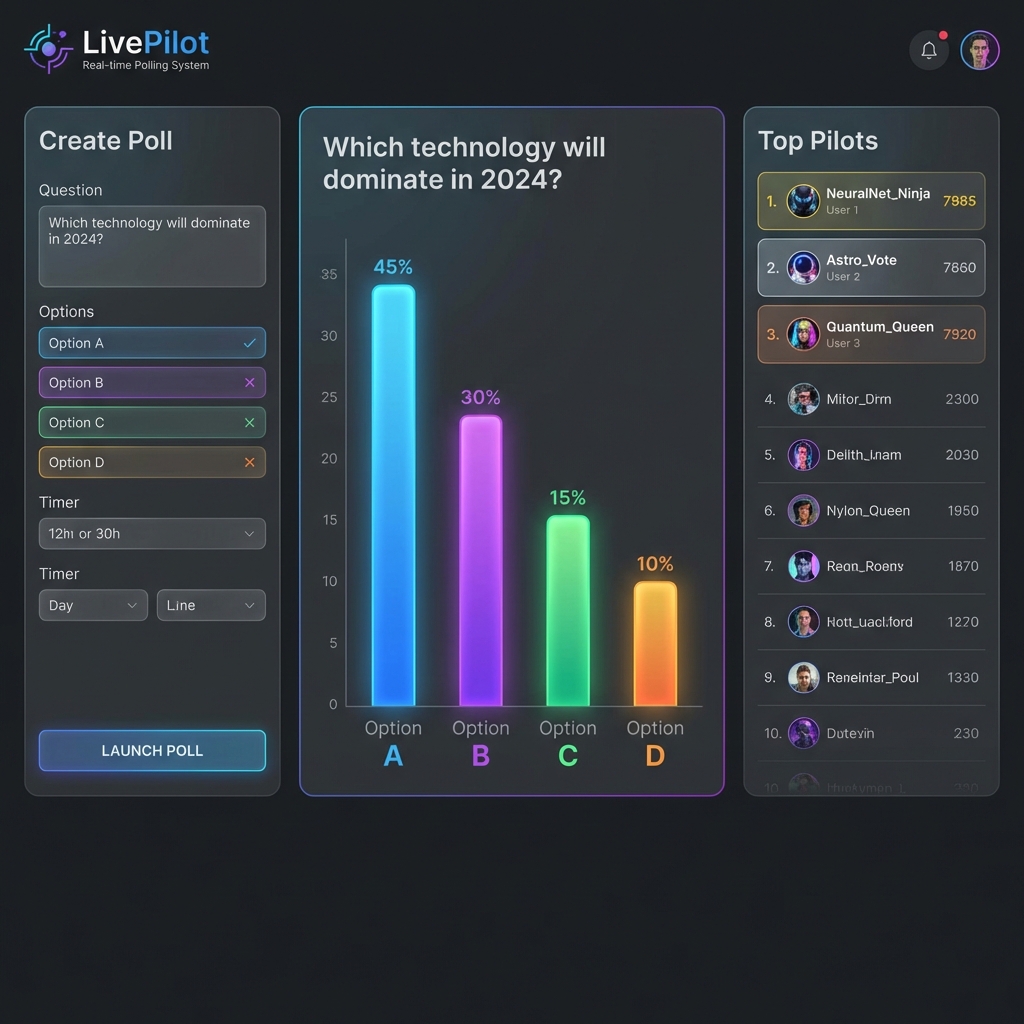 LivePilot Desktop Dashboard