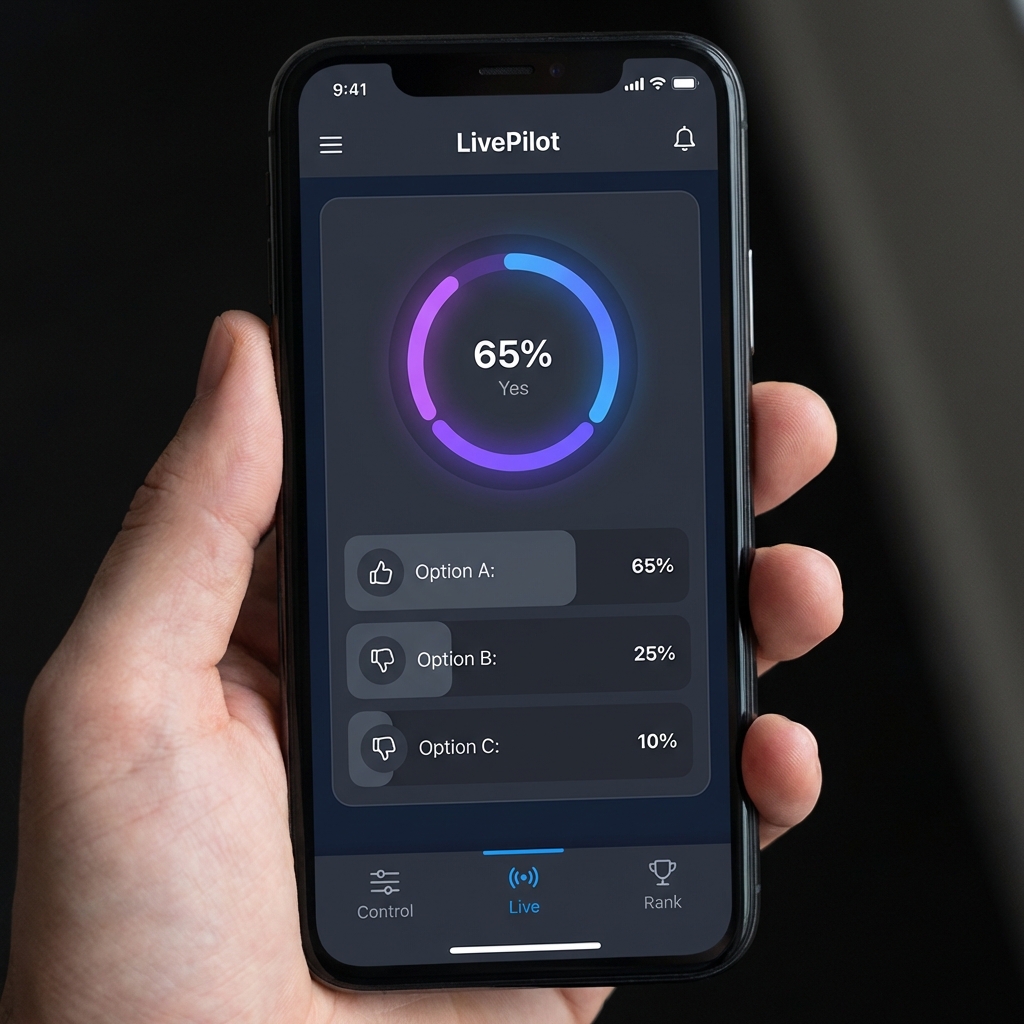 LivePilot Mobile View